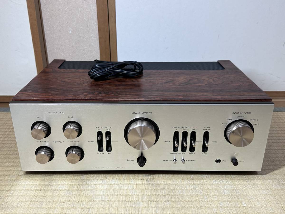 ヤフオク! - LUXMAN ラックスマン L-80V プリメインアンプ
