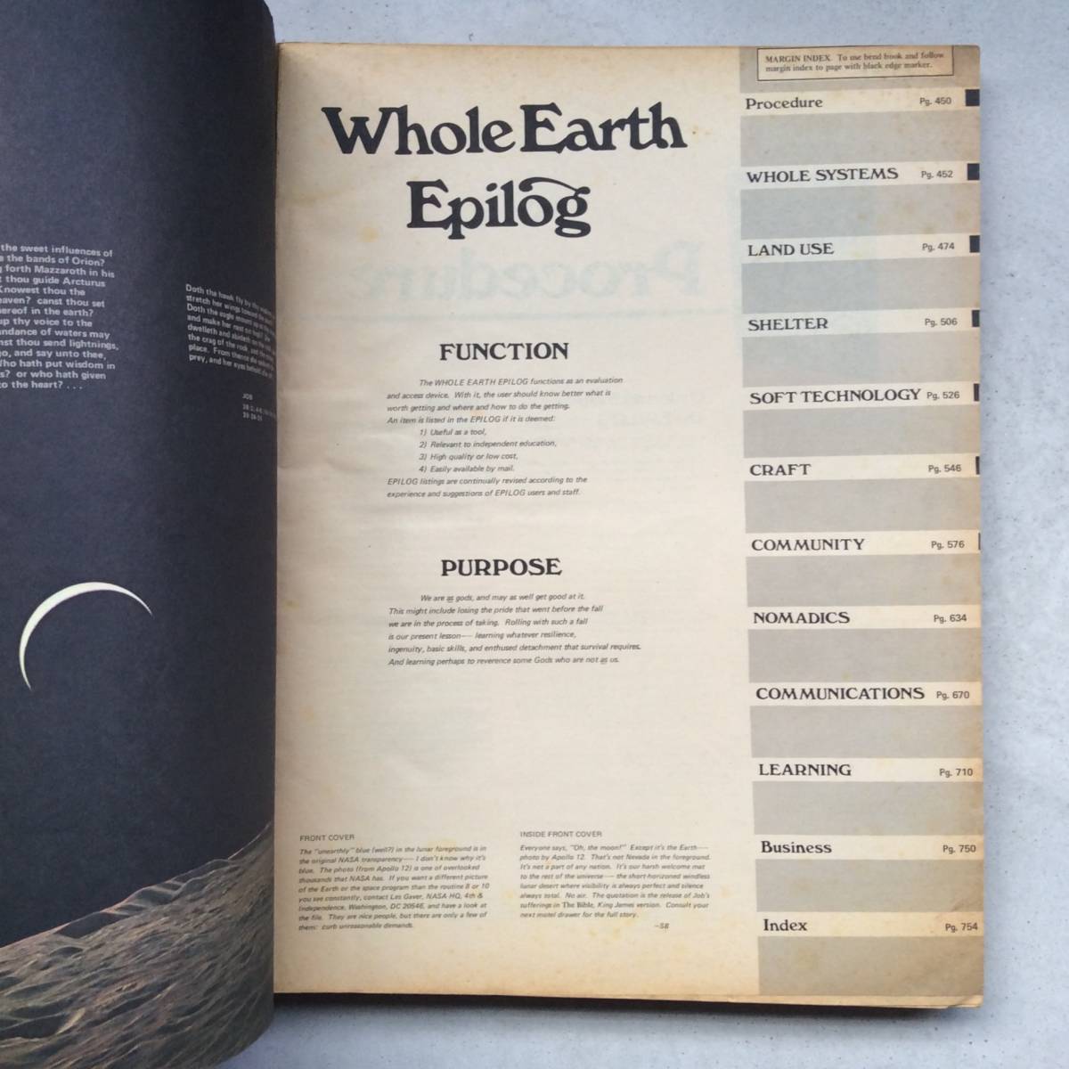 Whole Earth Epilog & The Last ホールアースカタログ - 洋書 Whole Earth Epilog & The Last ホールアースカタログ - 洋書