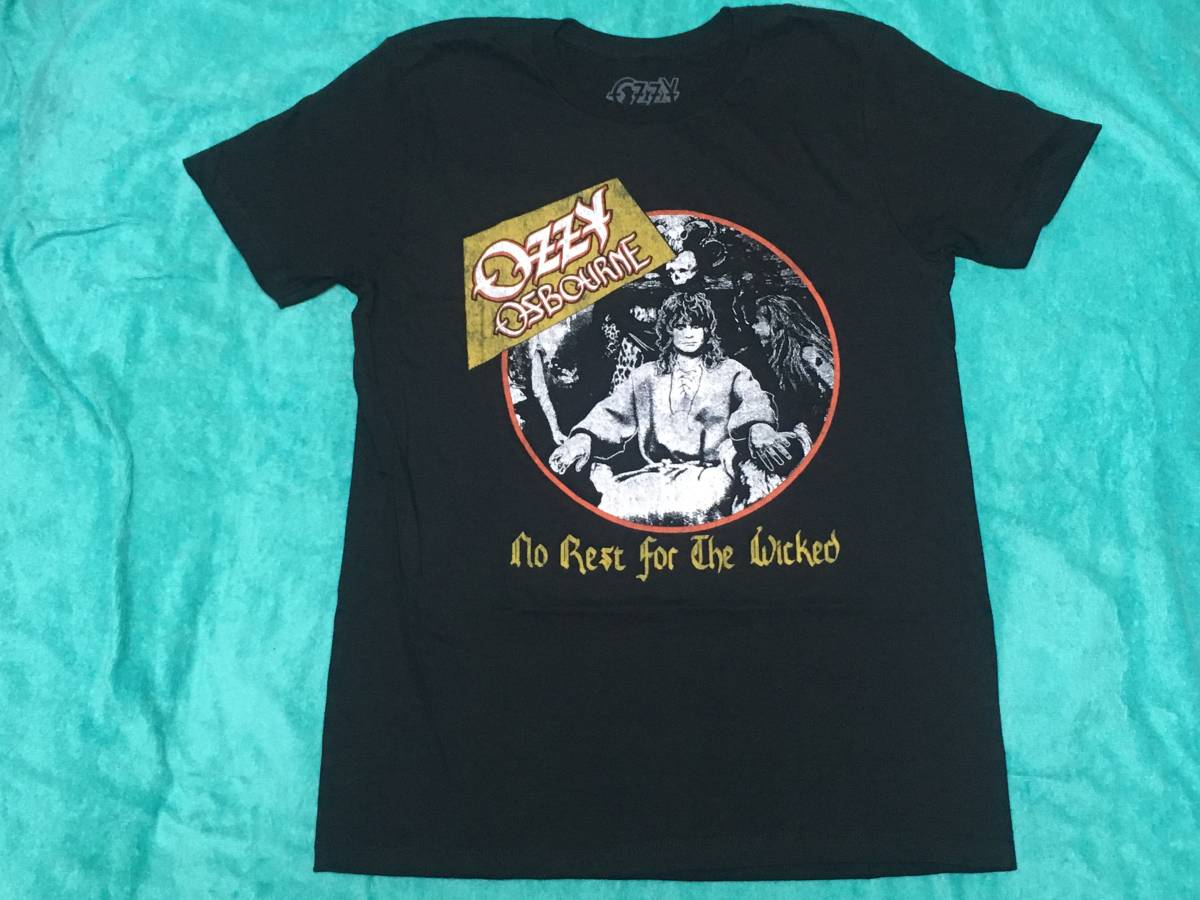 OZZY OSBOURNE オジー オズボーン Tシャツ S バンドT ロックT ツアーT No Rest For The Wicked_画像1