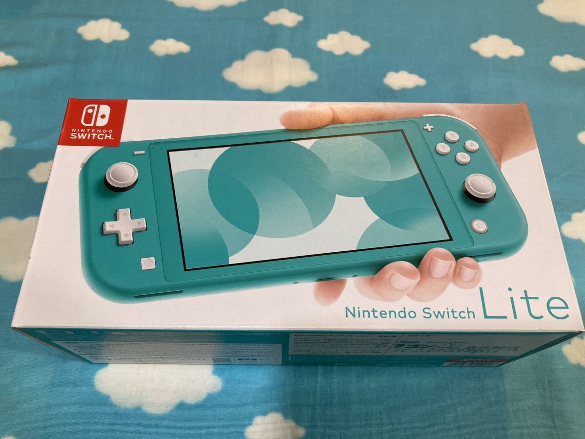 【新品未開封】Nintendo Switch Lite ターコイズ 任天堂スイッチライト本体 新品 未使用 1年保証付き 本体