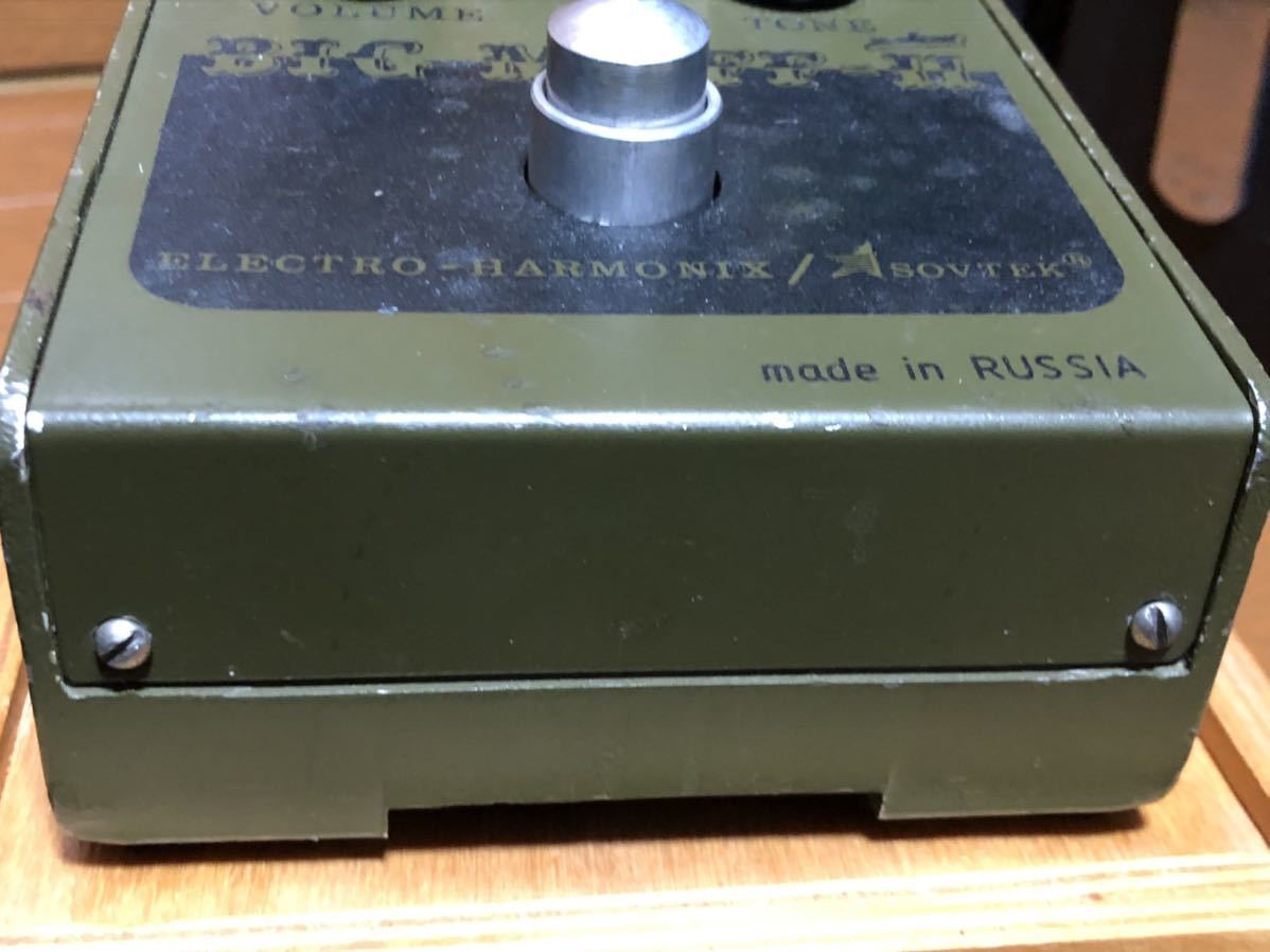 木箱付き ELECTRO-Harmonix BIG MUFF Civil War army green ビッグマフ 