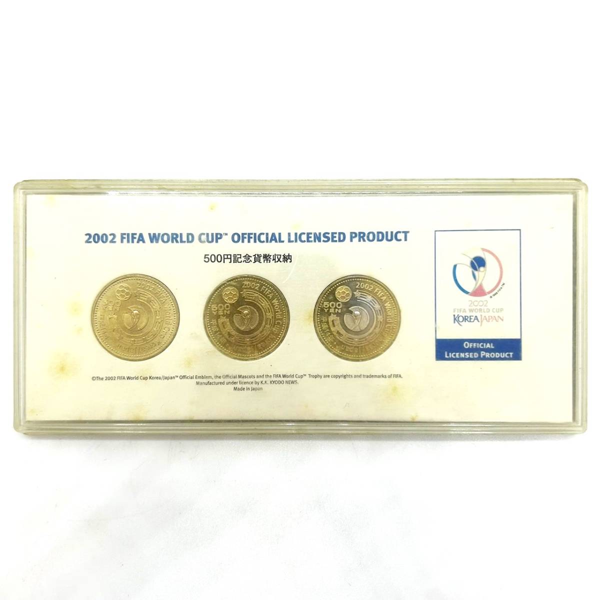 2519 2002年 日韓FIFAワールドカップ 500円硬貨 3枚セット 額面スタート 額面1500円 記念硬貨 プルーフ 貨幣セット ミント KOREA(中古)のヤフオク落札情報 2519 2002年 日韓FIFAワールドカップ 500円硬貨 3枚セット 額面スタート 額面1500円 記念硬貨 プルーフ 貨幣セット ミント KOREA(中古)のヤフオク落札情報
