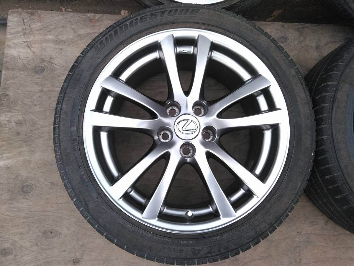 レクサスIS純正 夏タイヤ 225/40R18 255/40R18 | myglobaltax.com