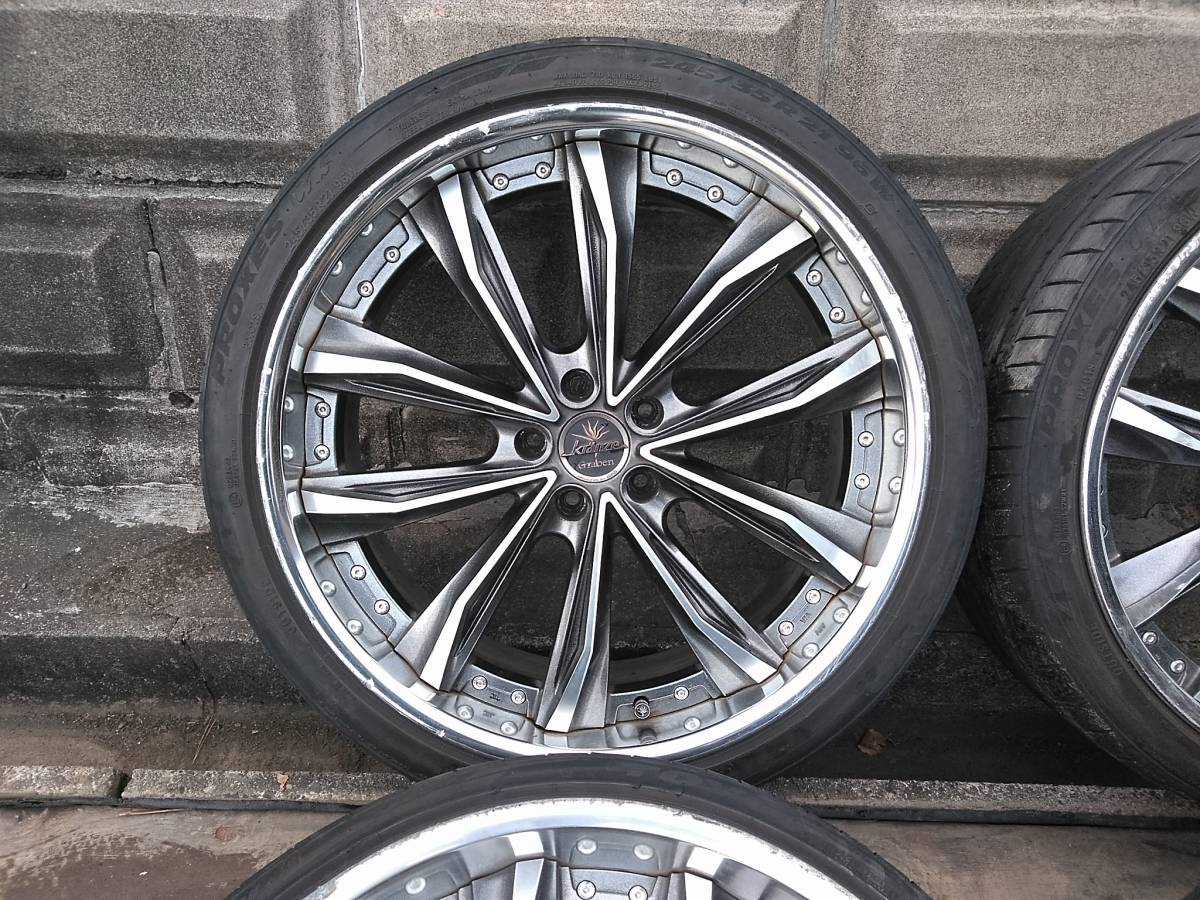 30アルファード ヴェルファイア 245/35R21・255/30R21 21×8.5/9.5J +33