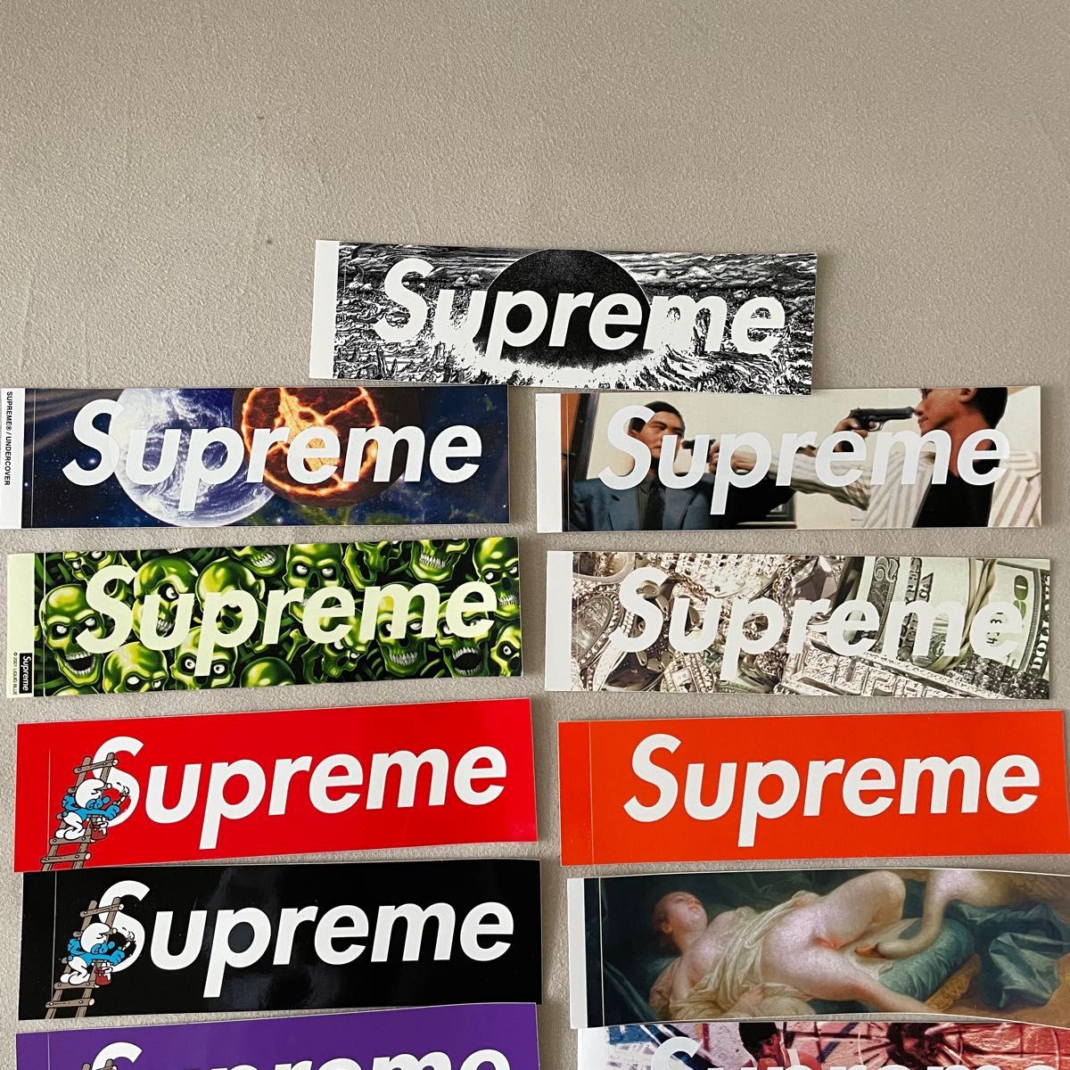 Supreme ステッカー　17枚　box logo シュプリーム　アーカイブ　ビンテージ