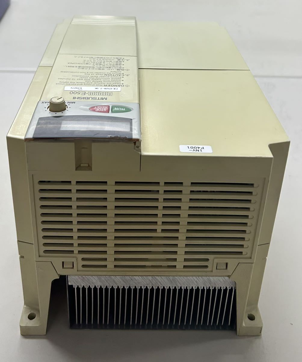 通電確認済 ジャック品三菱インバータ FR-E520-7.5K | activoskateshop.com