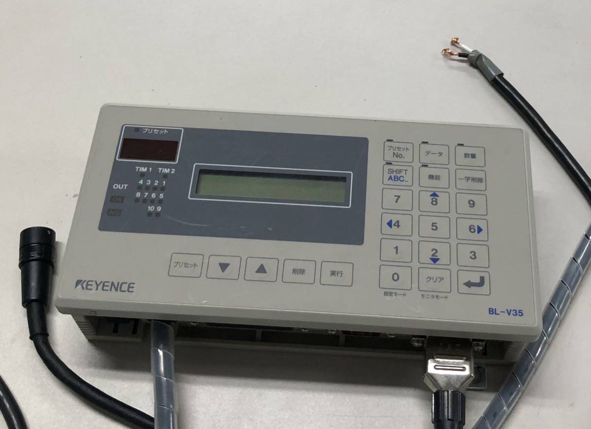 通電確認済 KEYENCE BL-V35 測定器 通電確認済 KEYENCE BL-V35 測定器