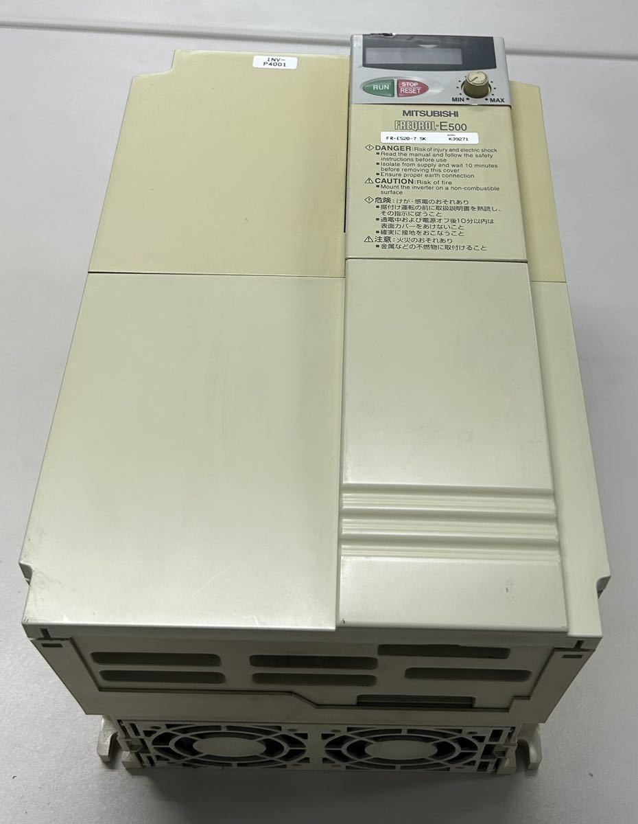通電確認済 ジャック品三菱インバータ FR-E520-7.5K | safeantifreeze.com