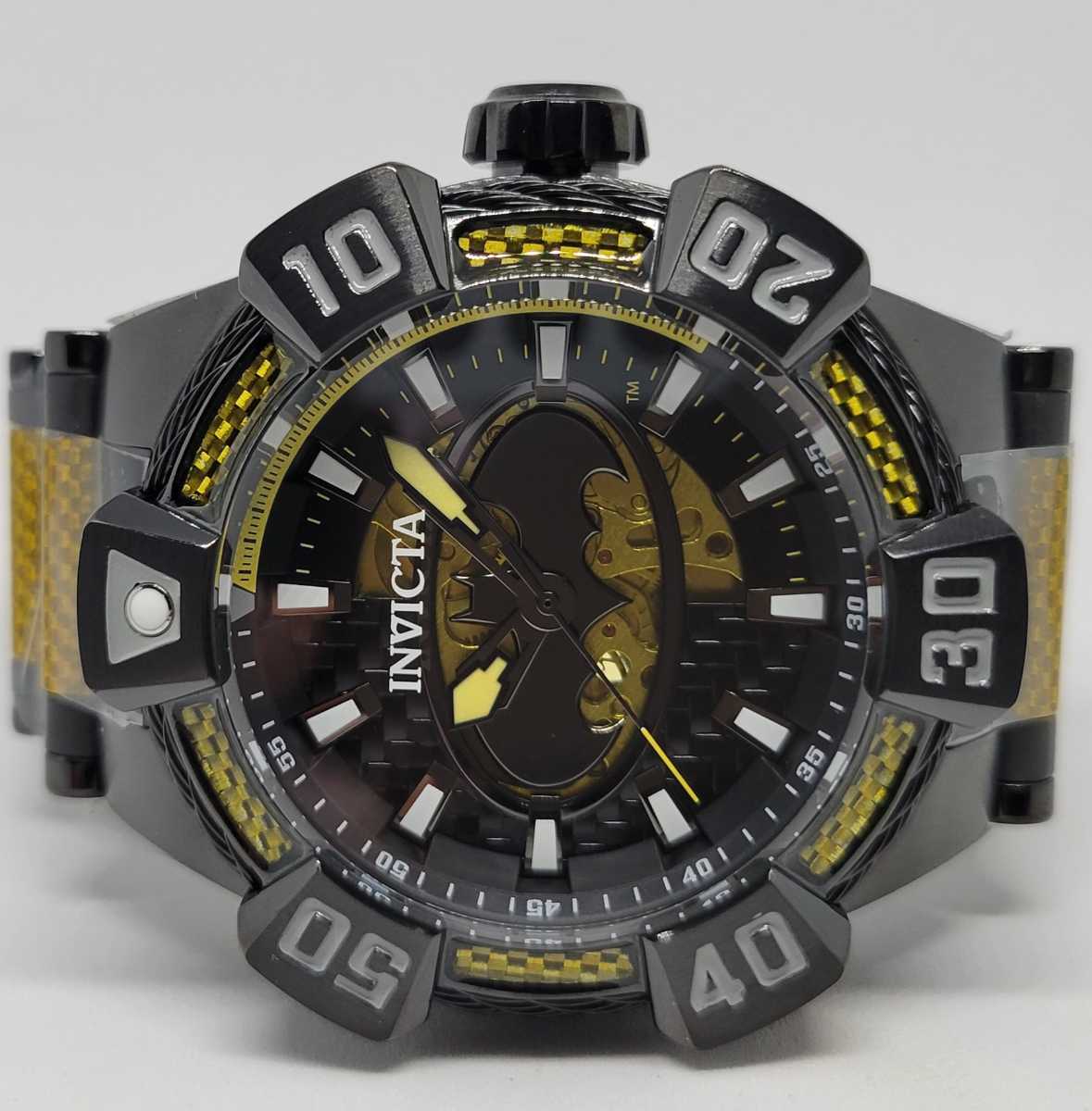 Invicta インビクタ 40982 52mm DC Comics バットマン/ボルト オートマチック《世界限定4000本☆厳つい系のファッションアイテムに(^.^)》_画像2