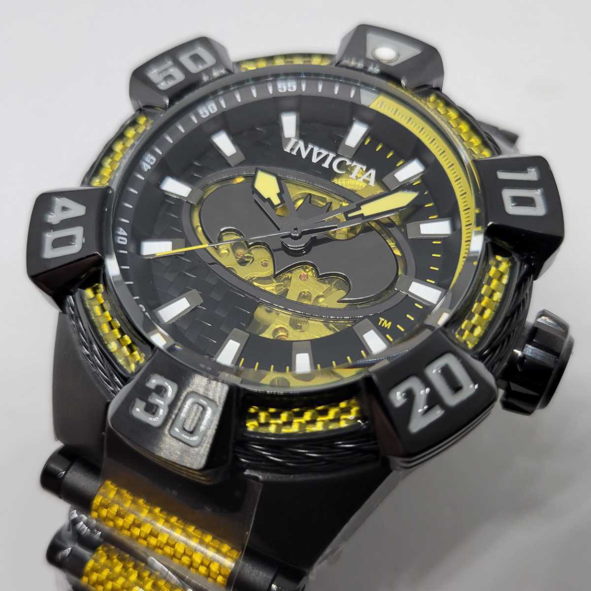 Invicta インビクタ 40982 52mm DC Comics バットマン/ボルト オートマチック《世界限定4000本☆厳つい系のファッションアイテムに(^.^)》_画像1