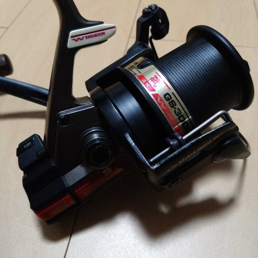 DaiwaダイワWHISKERウィスカー磯遠投GS-3000 代えスプール付