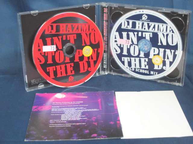 送料無料♪04773♪ DJ HAZIME AIN'T NO STOPPIN' THE DJ 2枚組 [CD]の画像2