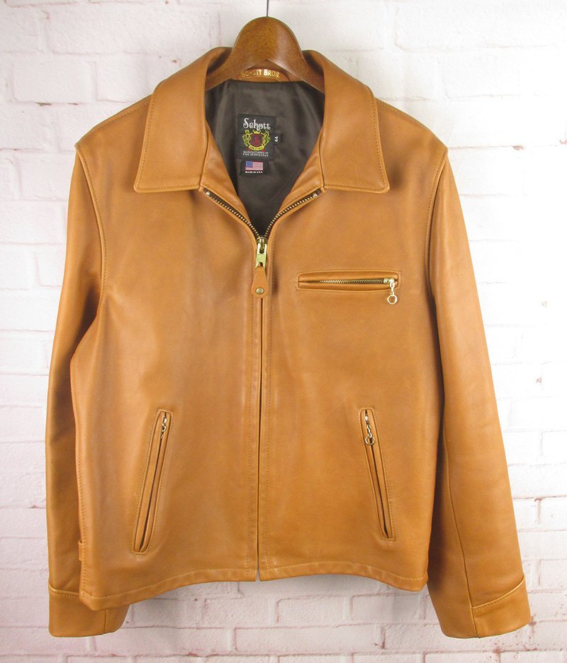 FJ20897 SCHOTT ショット 103US レザートラッカージャケット 44 美品