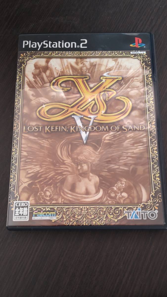 PS2 イース5 イースⅤ ロスト ケフィン キングダム オブ サンド LOST