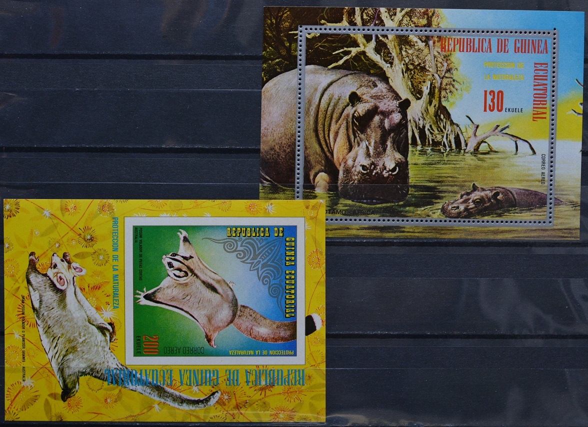 「TA264」ギニア切手 動物の画像1