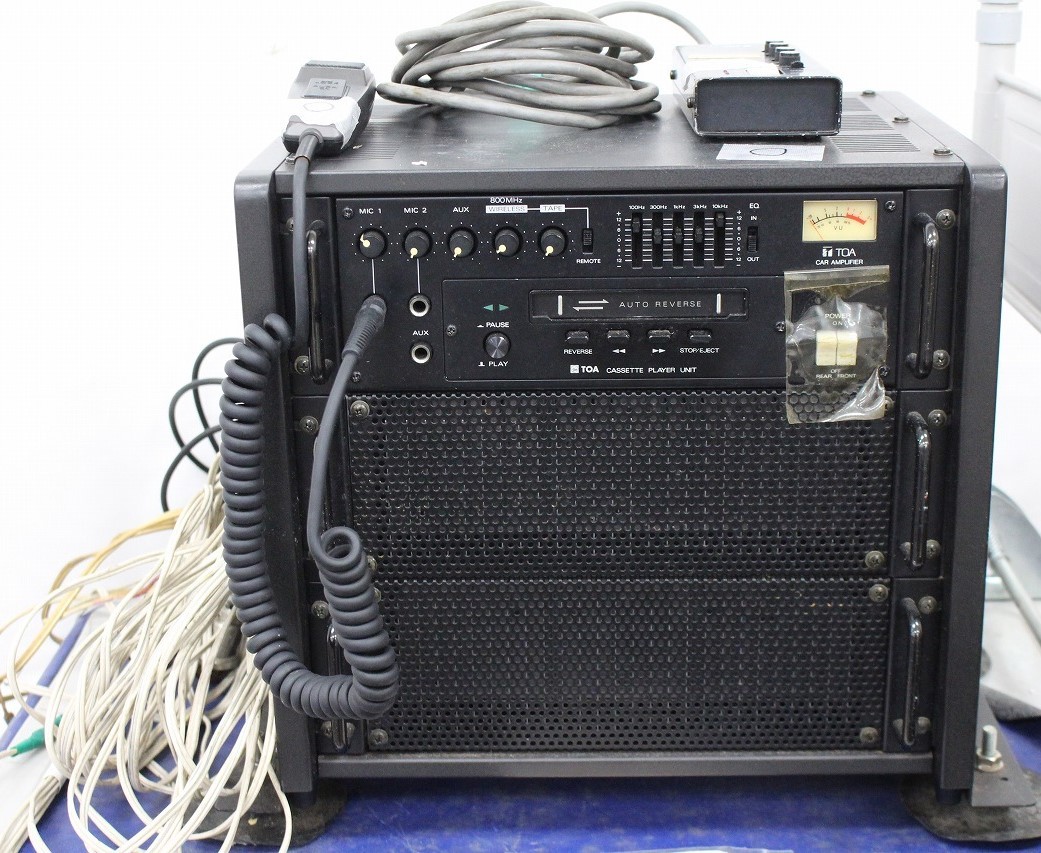 Yahoo!オークション - 【行董】TOA トーア CA-241N 動作確認済み Yahoo!オークション - 【行董】TOA トーア CA-241N 動作確認済み