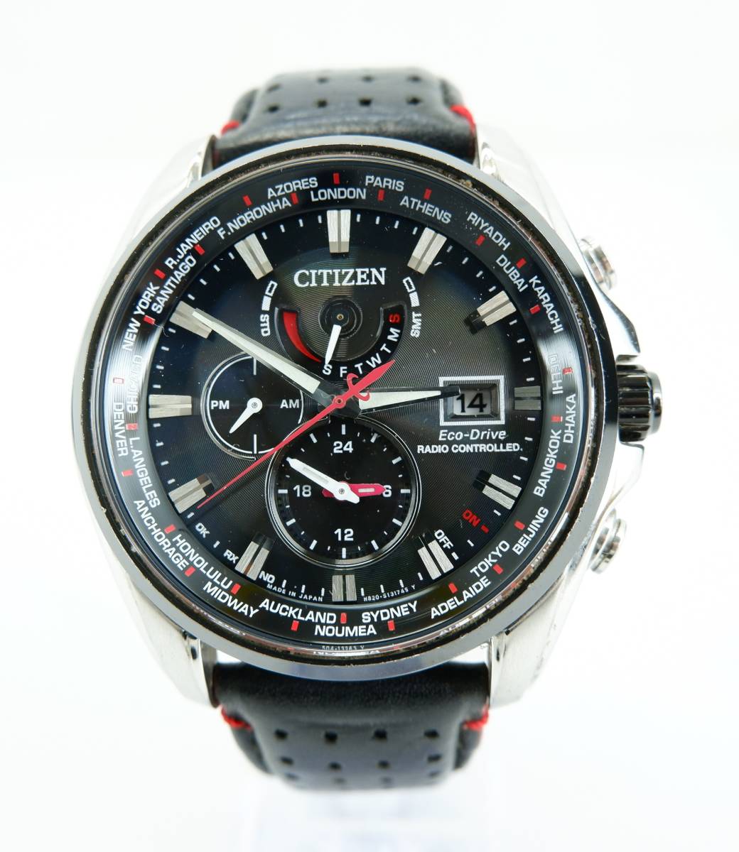 79 60/ CITIZEN AT9065-00E H820-T021719 Eco-Drive ダブルダイレクト