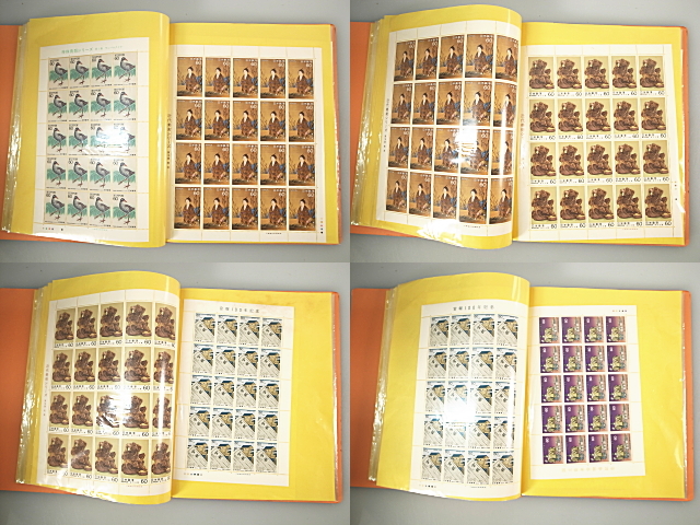 切手 記念切手 シート 総額面 47,300円 近代洋風建築シリーズ 近代美術シリーズ 第50回日本ダービー 他 未使用 の画像3