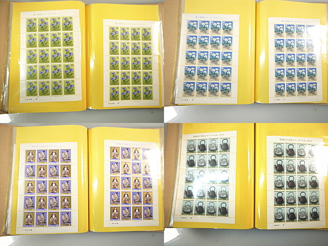 切手 記念切手 シート 総額面 53200円 伝統的工芸品シリーズ 高山植物シリーズ 前島密生誕150年記念 他 未使用 の画像4
