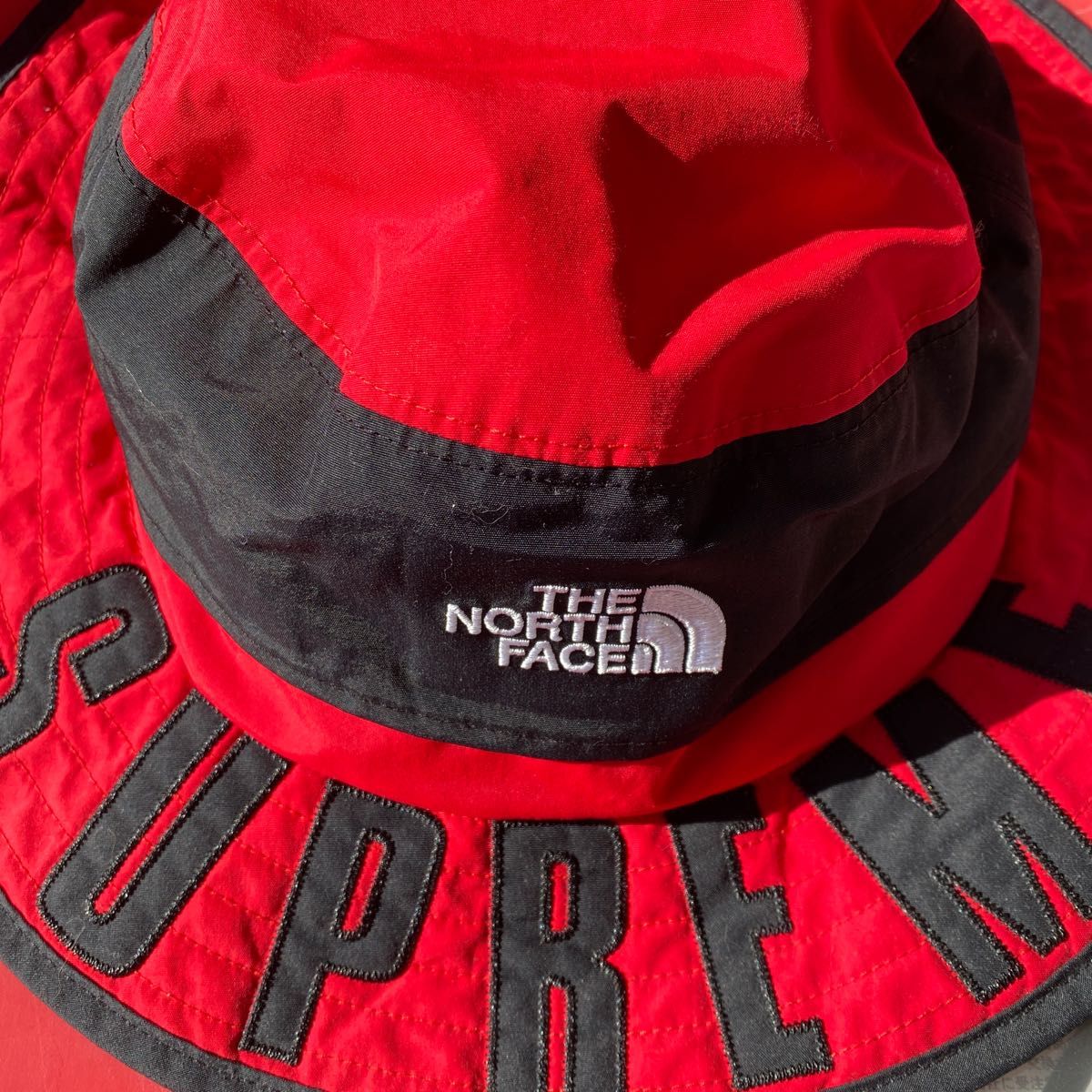 入手困難 Supreme NorthFace ロゴ ゴアテックス アーチ ハット-