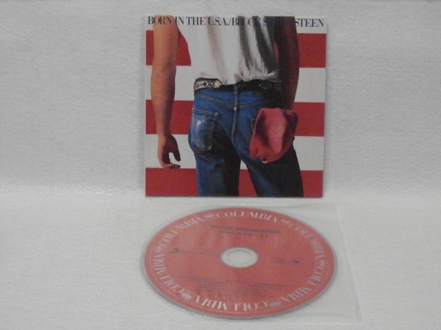 ＜美品＞　ブルース・スプリングスティーン 　Bruce Springsteen　/　BORN IN THE U.S.A.　（紙ジャケット）　　輸入盤_画像2