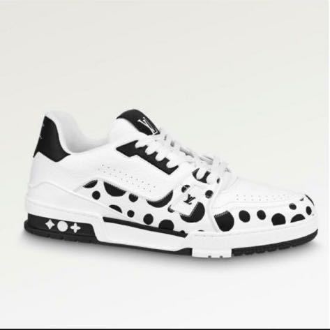 信憑 ルイ ヴィトン × 草間彌生 LV YK スニーカー 9 1 2 hirota.com.br