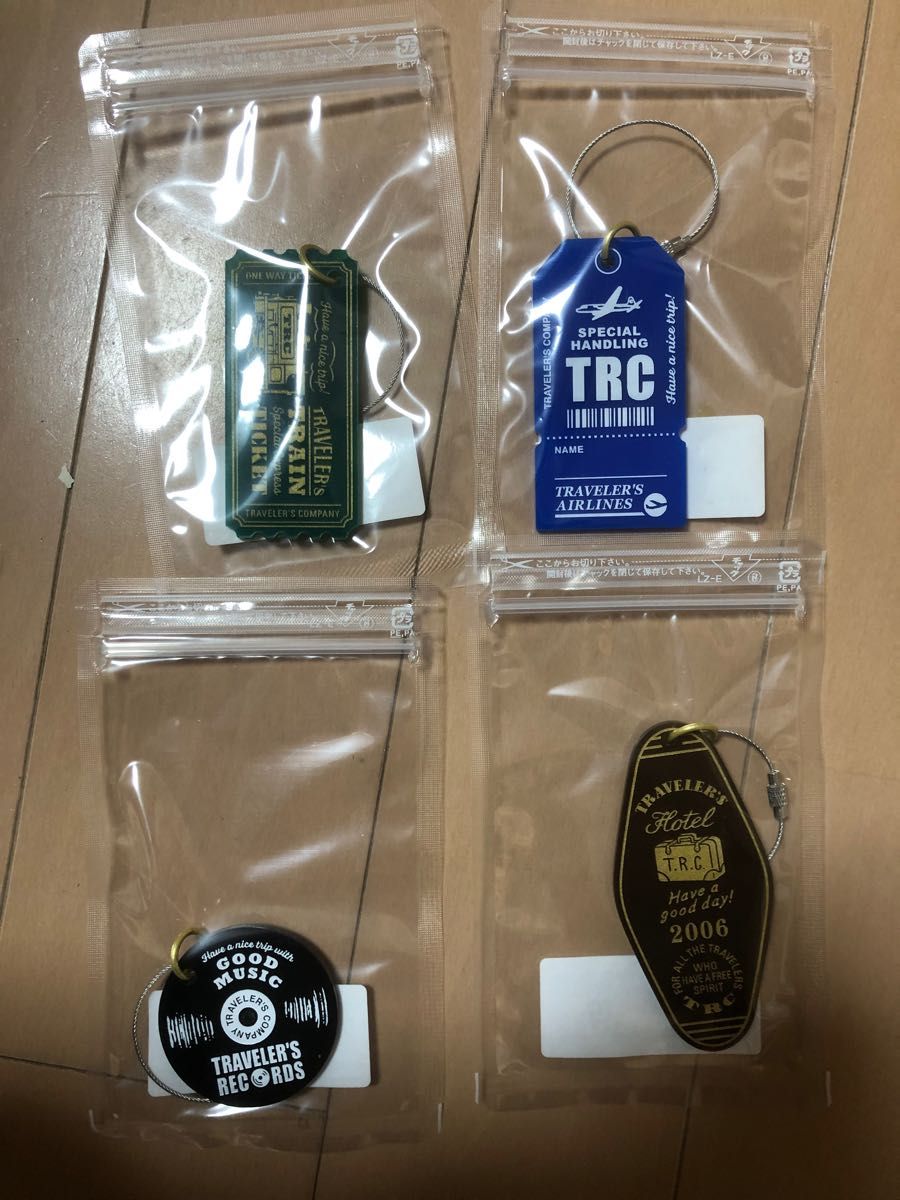 全4種】トラベラーズファクトリー 限定アクリルキーホルダー 全4種】トラベラーズファクトリー 限定アクリルキーホルダー