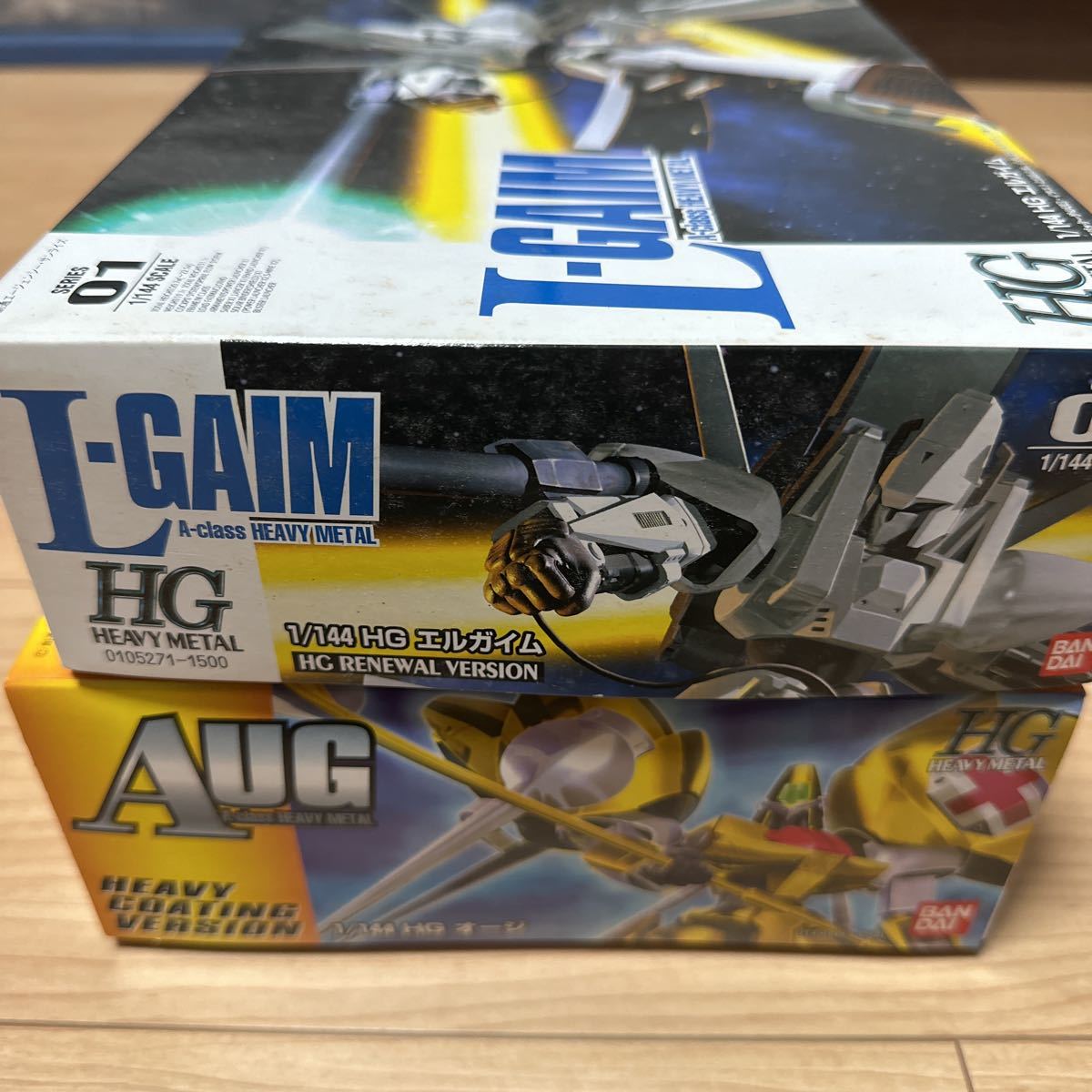 重戦機エルガイム HG エルガイム オージ 2種セットHEAVY METAL 重戦機エルガイム HG エルガイム オージ 2種セットHEAVY METAL
