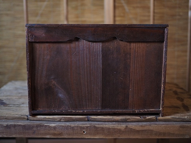 小さな古い箱 1774年 安永3年墨書　古録展 送料別 Dサイズ　 品番S90612