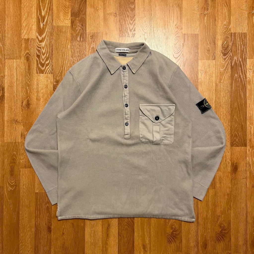 ビンテージ 【送料無料】2000AW VINTAGE STONE ISLAND BUTTON UP CHEST