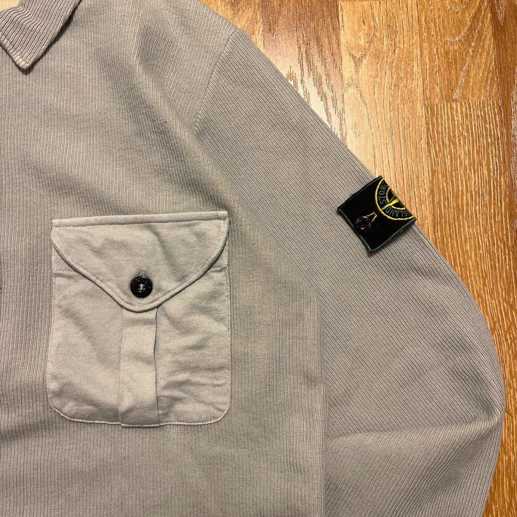 ビンテージ 【送料無料】2000AW VINTAGE STONE ISLAND BUTTON UP CHEST