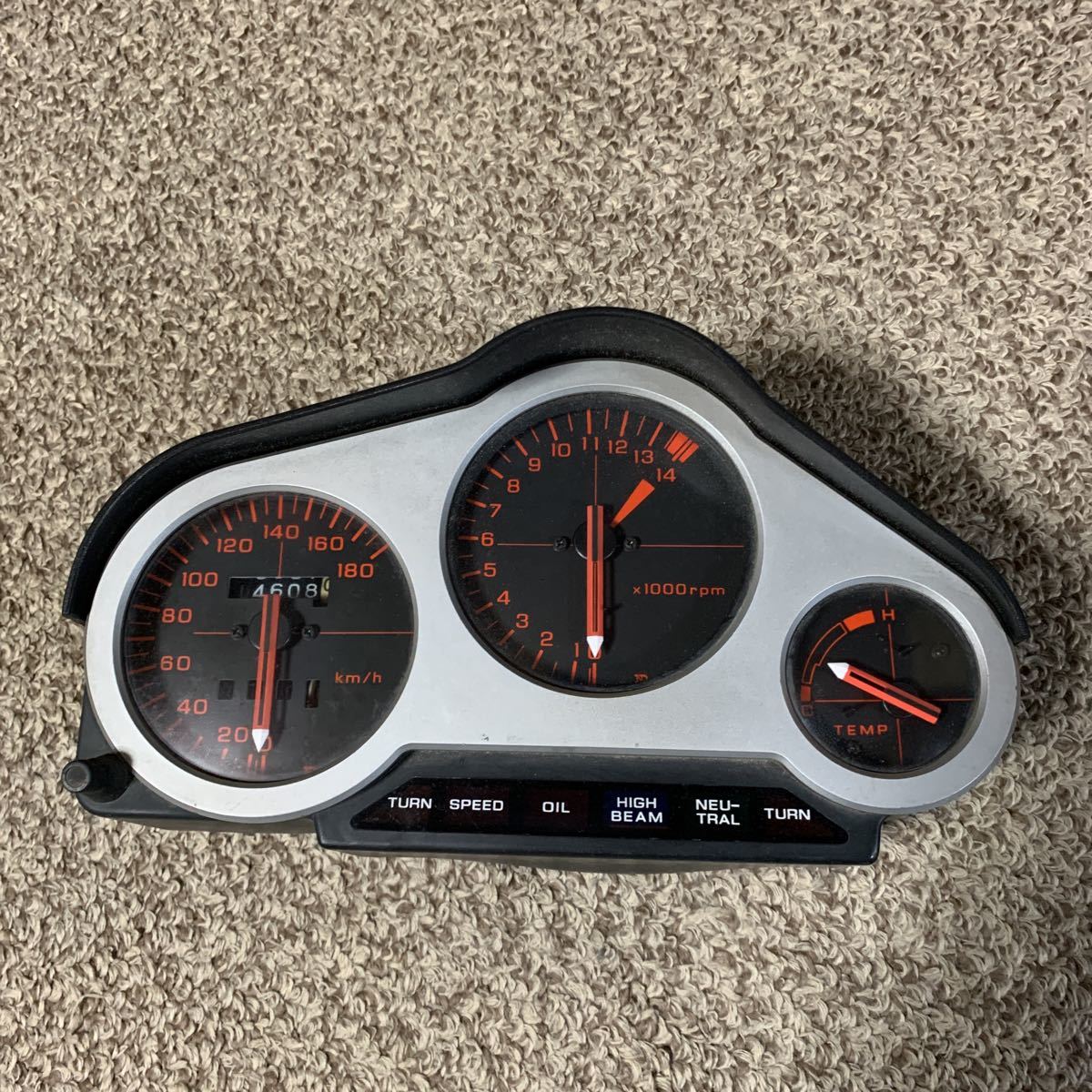 品質が完璧 実働外し 美品 VT250F VT250F 純正メーター CBR400F 純正