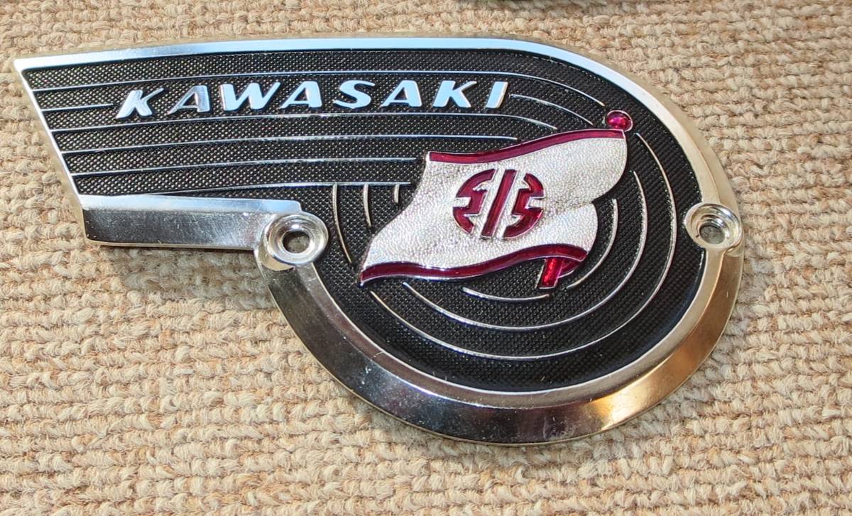 旧車 カワサキ純正 Kawasaki 未使用タンクマーク エンブレム A1 W1 