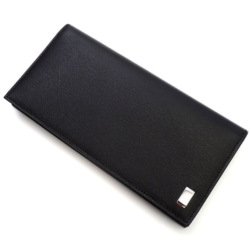 サイズ 未使用品 dunhill 長財布 ブラック レザー 箱付き 296 ダメージ