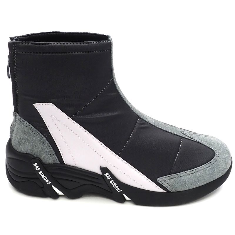 ブランド 新品 ラフシモンズ rafsimons 未使用 ブーツ ホワイト レザー