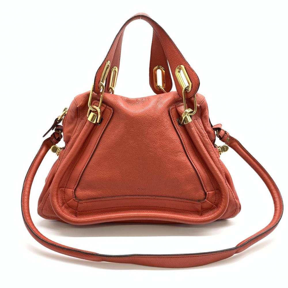 Yahoo!オークション - CHLOE クロエ 2WAYショルダー トートバッグ パラ...