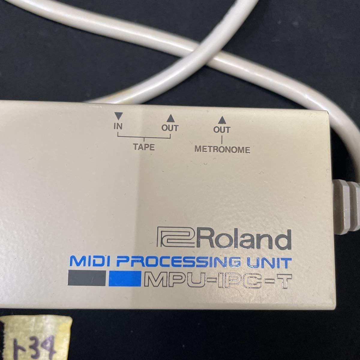 ○r34○ 動作未確認の為ジャンク Roland MIDI PROCESSING UNIT MPU-IPC-T_画像2