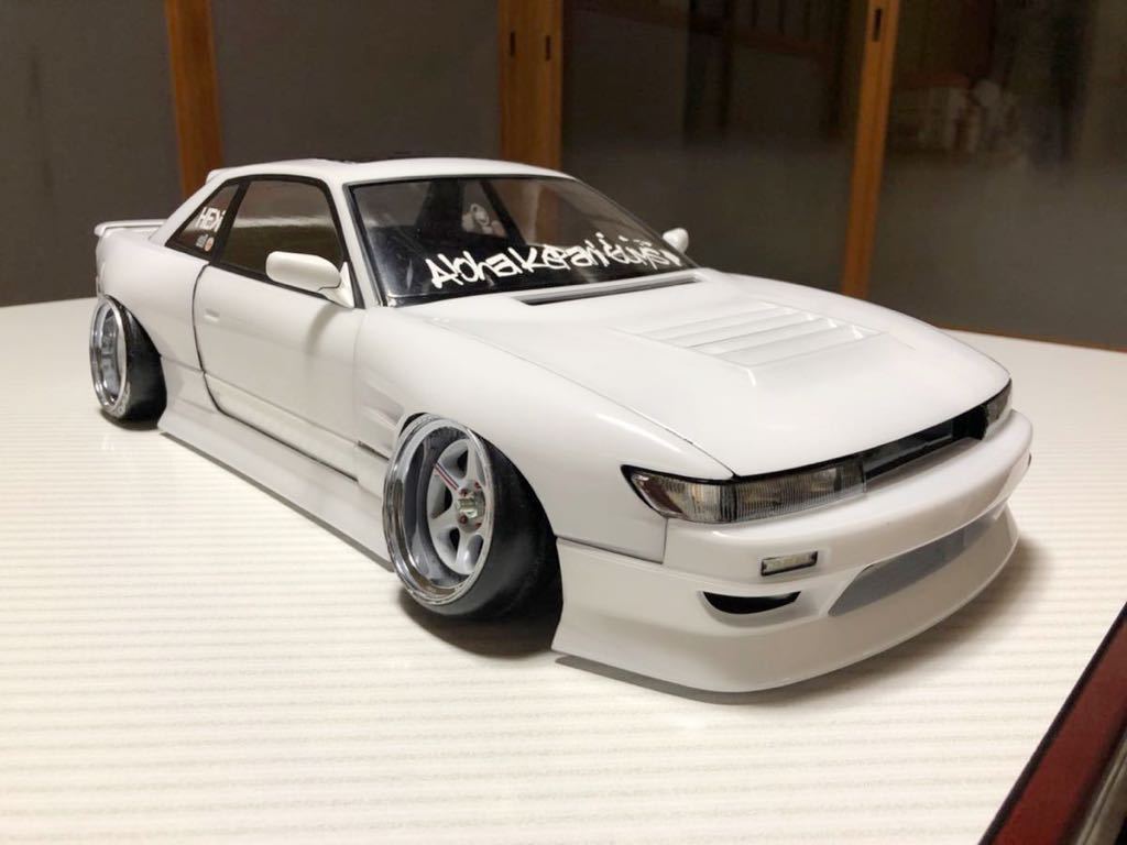 ラジコンボディー アディクション S13シルビア D-MAX 仕様 YD-2等に ラジコンボディー アディクション S13シルビア D-MAX 仕様 YD-2等に