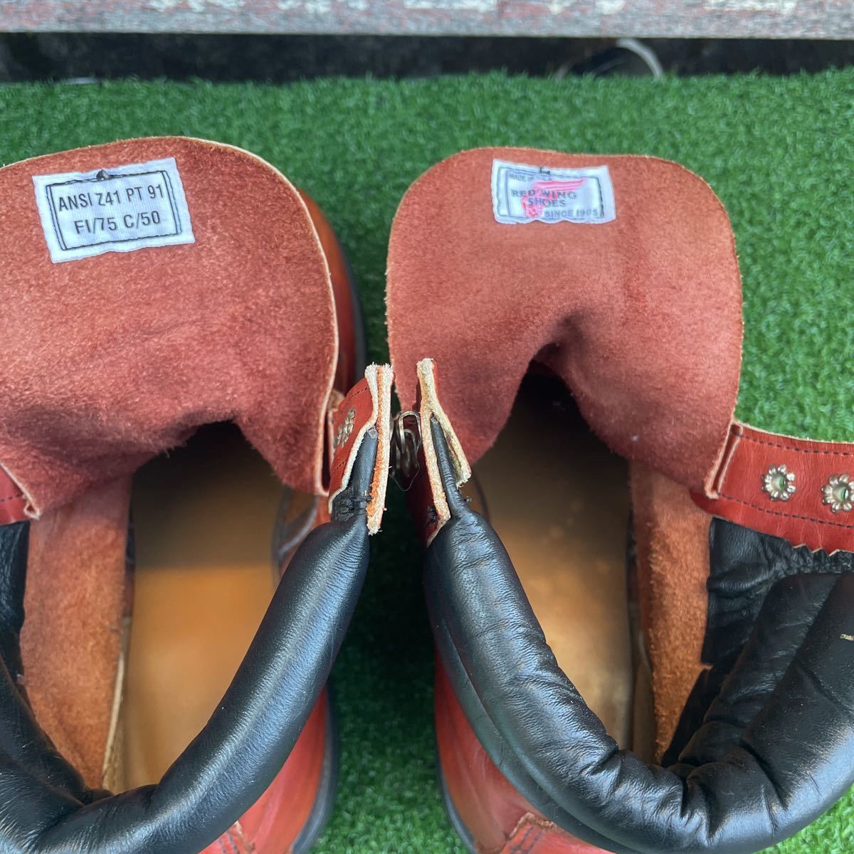 pt91 RED WING 2369 8D 95年製 スチールトゥ 赤茶|Yahoo!フリマ pt91 RED WING 2369 8D 95年製 スチールトゥ 赤茶|Yahoo!フリマ