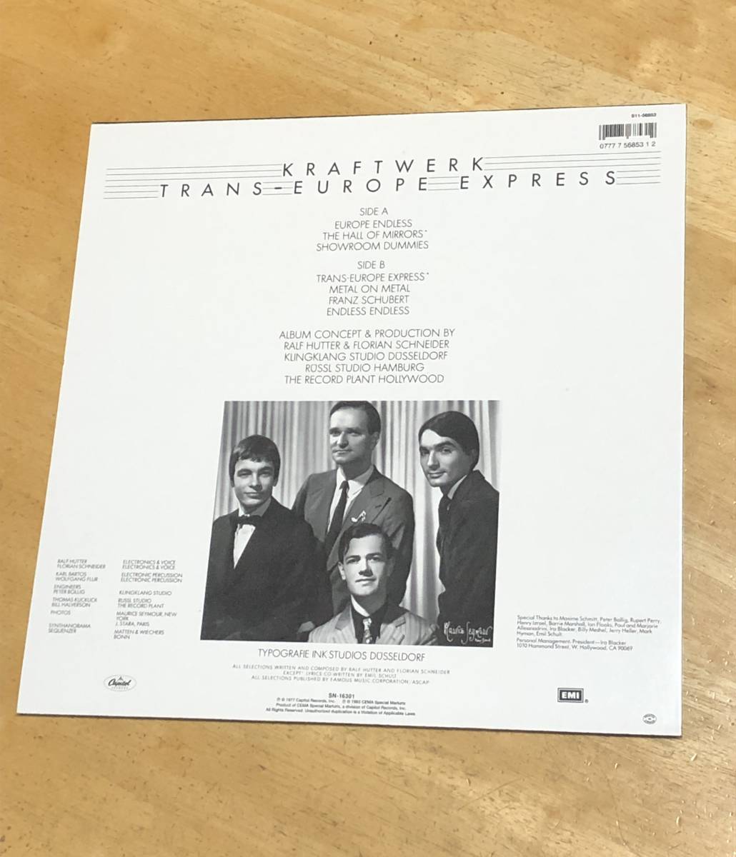 KRAFTWERK TRANS EUROPE EXPRESS LP Vinyl レコード クラフトワーク KRAFTWERK TRANS EUROPE EXPRESS LP Vinyl レコード クラフトワーク