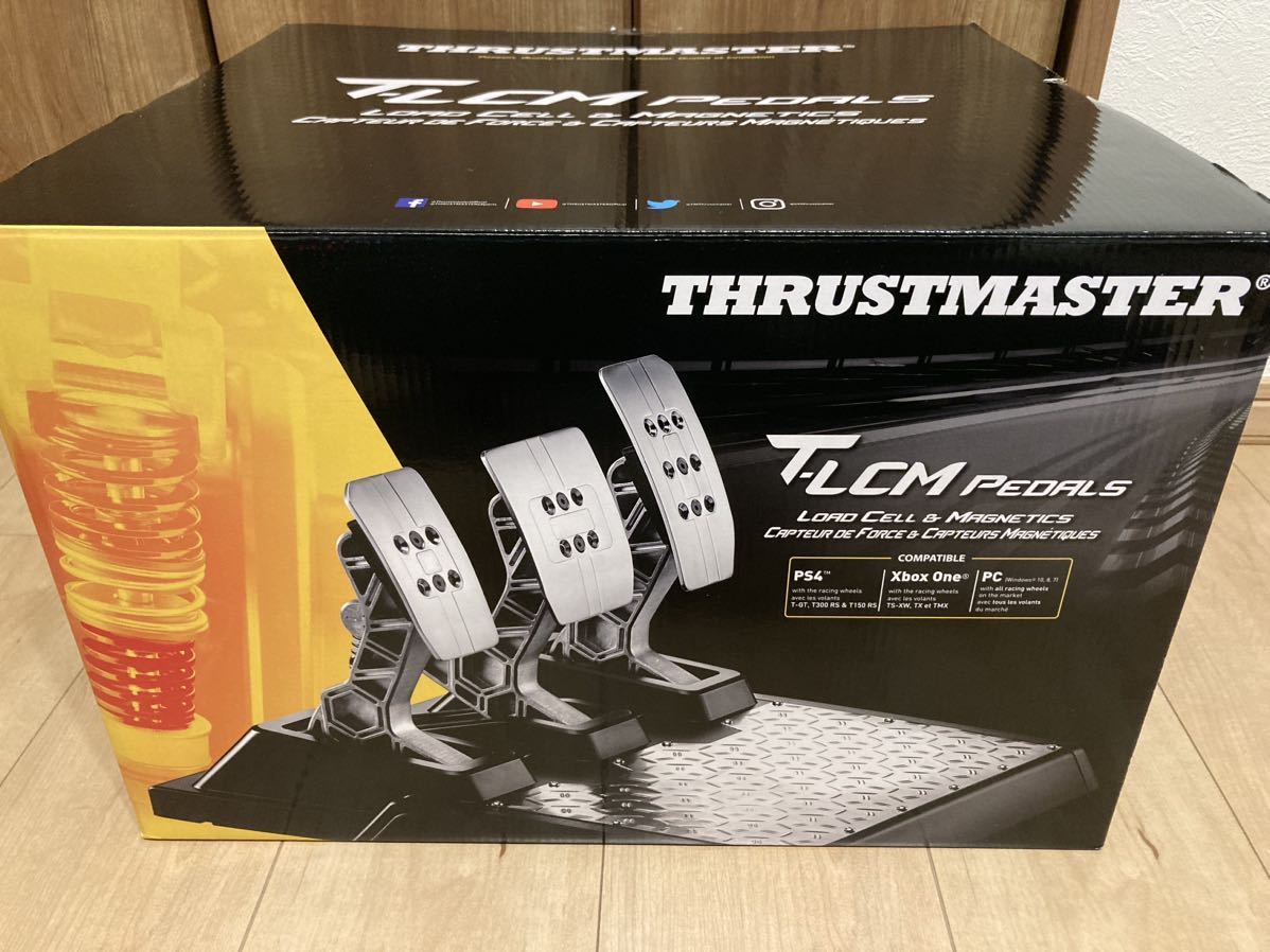 スラストマスター THRUSTMASTER T-LCMペダル 美品 使用少ない apajac