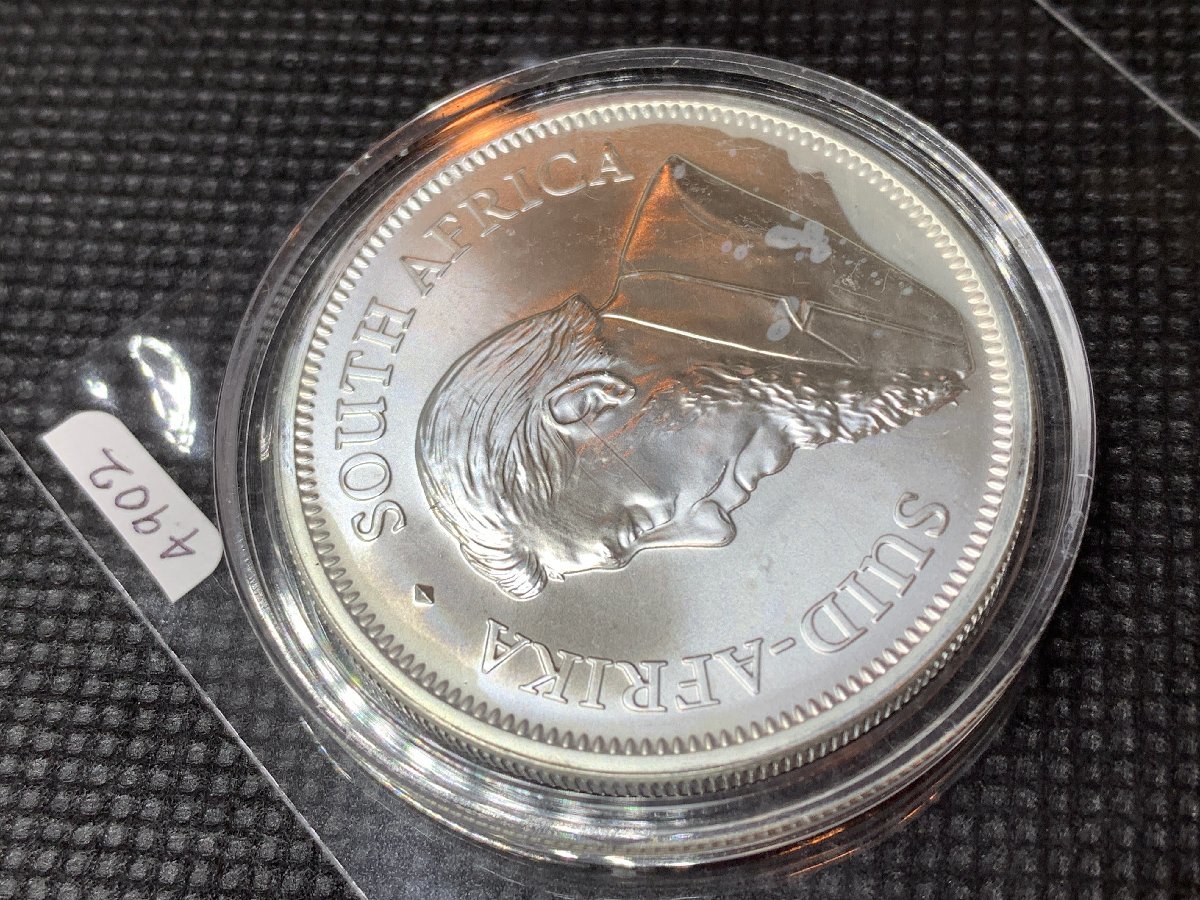 31.1グラム 2022年 (新品) 南アフリカ「クルーガーランド」純銀 1オンス 銀貨の画像6