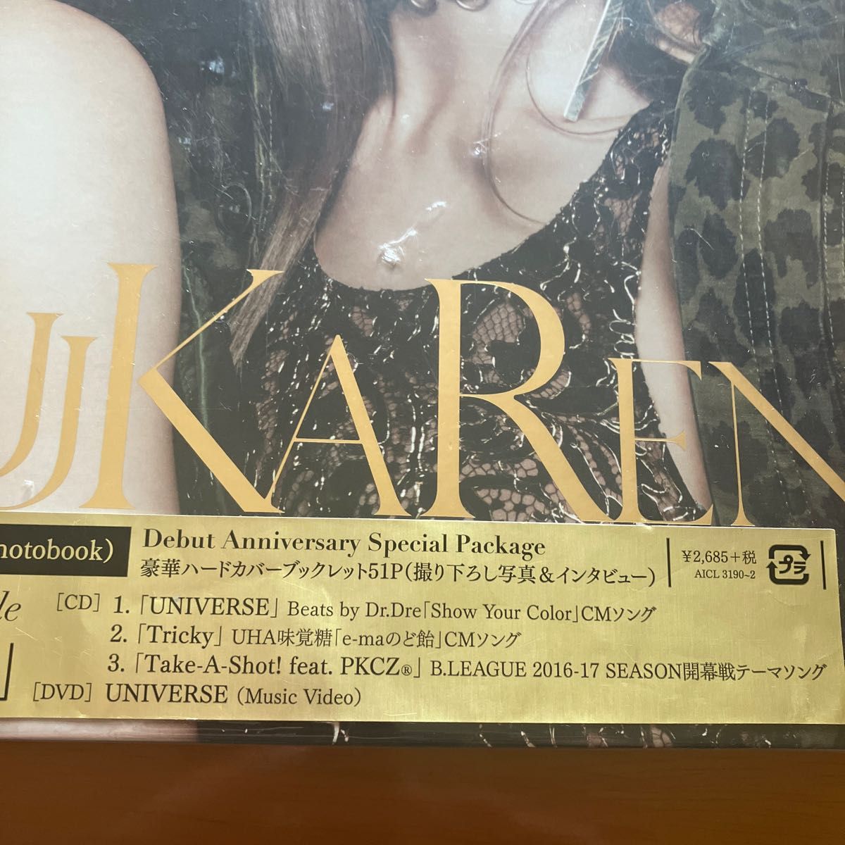 初回生産限定盤 ShuuKaRen CD+DVD/UNIVERSE 16/10/5発売 オリコン加盟店（写真付き）