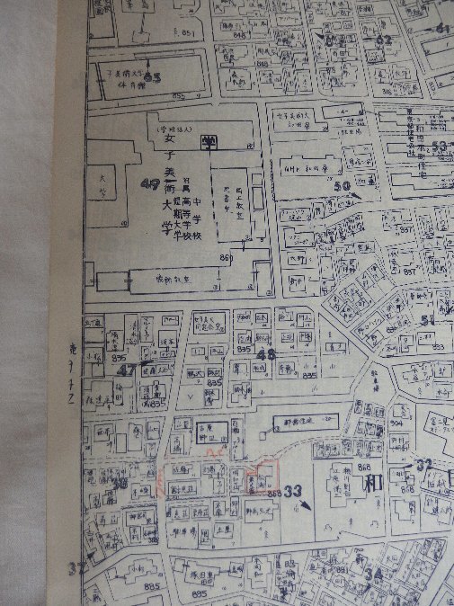 [自動値下げ/即決] 住宅地図 Ｂ４判 東京都杉並区 1981/05月版の画像4