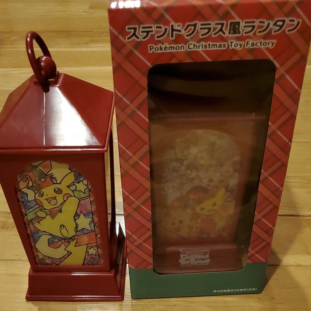ポケモンセンターオリジナル ステンドグラス風ランタン 新品未 ポケモンセンターオリジナル ステンドグラス風ランタン 新品未