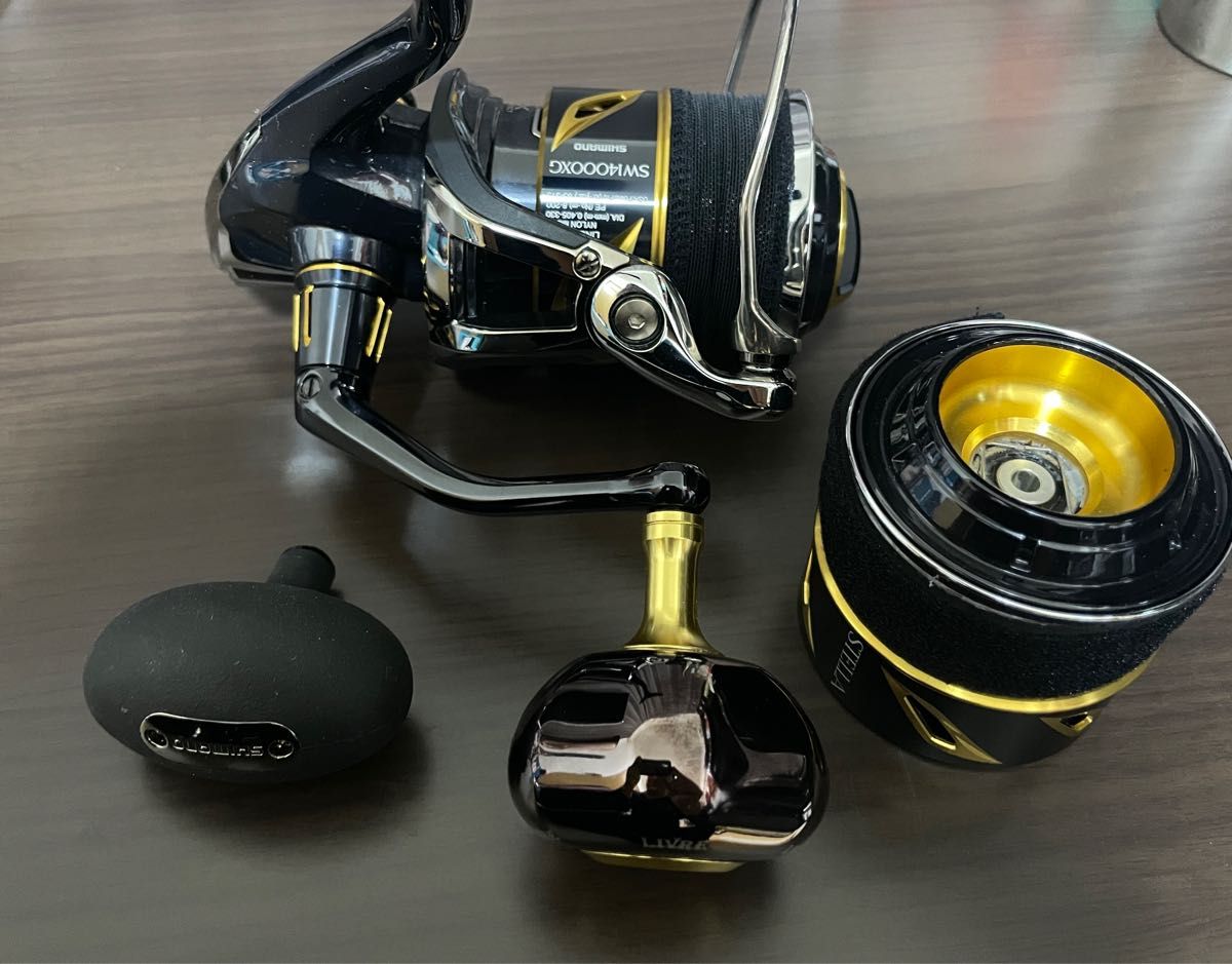シマノ ステラ SW14000xg 10000hgスプール リブレPT52ノブセット シマノ ステラ SW14000xg 10000hgスプール リブレPT52ノブセット