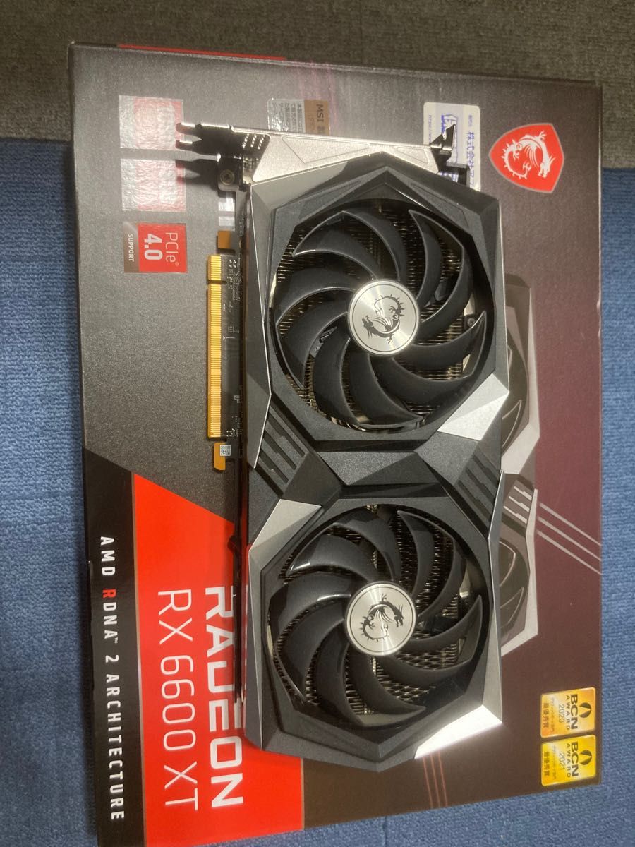 専用 msi RX6600XT 2個セット|PayPayフリマ