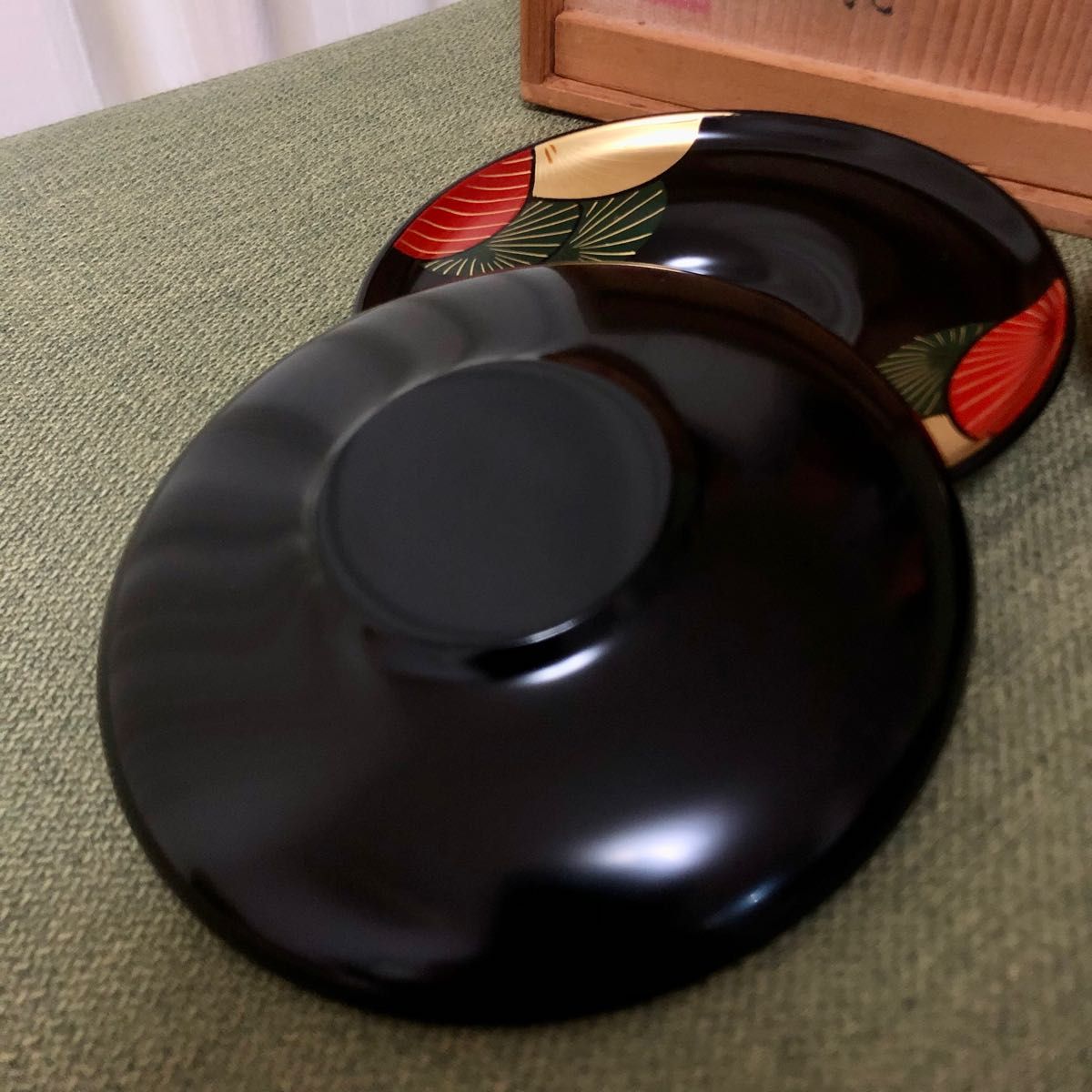 輪島塗 】 茶托 10客揃 松 | alfasaac.com