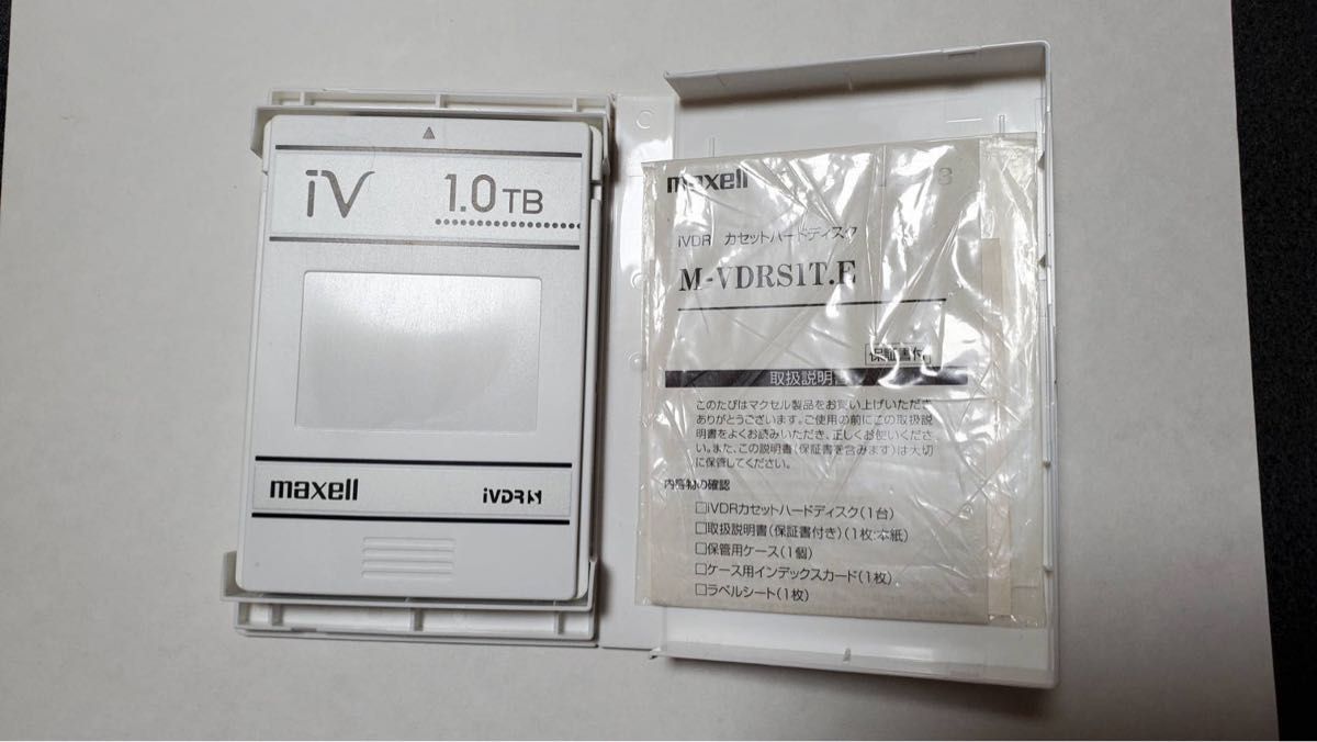 iVDR 1.0TB カセットハードディスク I・O DATA 新品未開封-