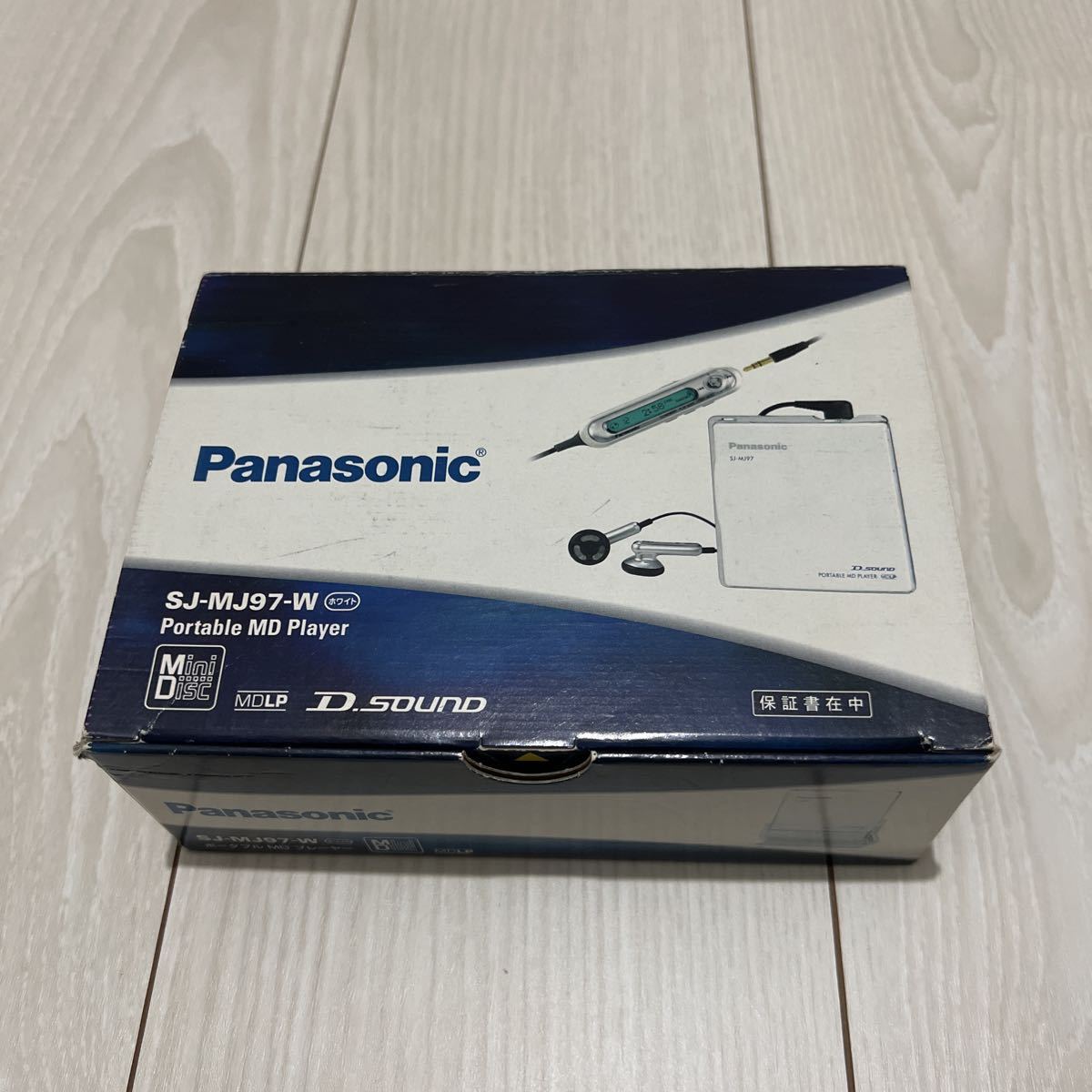 Panasonic MDプレーヤー SJ-MJ97-Wパナソニック Panasonic MDプレーヤー SJ-MJ97-Wパナソニック
